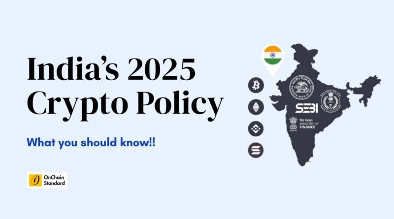 india's crypto policy 2025